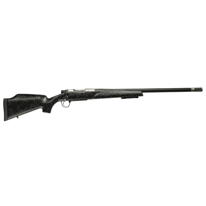 Christensen Arms 8011001302 Traverse 308 Win 4+1 16.25" Carbon Fiber Threaded Barrel, Stainless Steel Drilled & Tapped Receiver, Black w/Gray Webbing Monte Carlo w/Raised Comb Carbon Fiber Stock