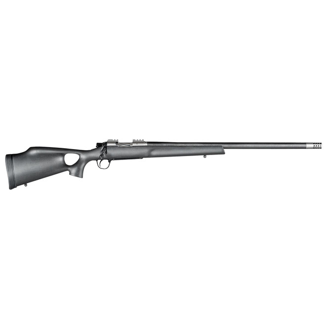 Christensen Arms 8010800405 Summit TI 6.5 Creedmoor 4+1 16.25" Carbon Fiber Threaded Barrel, Natural Titanium Drilled & Tapped Receiver, Black Carbon Fiber Thumbhole Stock