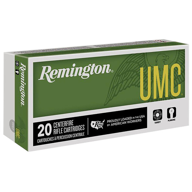 Remington Ammunition 23813 UMC 22-250Rem 50gr Jacketed Hollow Point 20 Per Box/10 Case