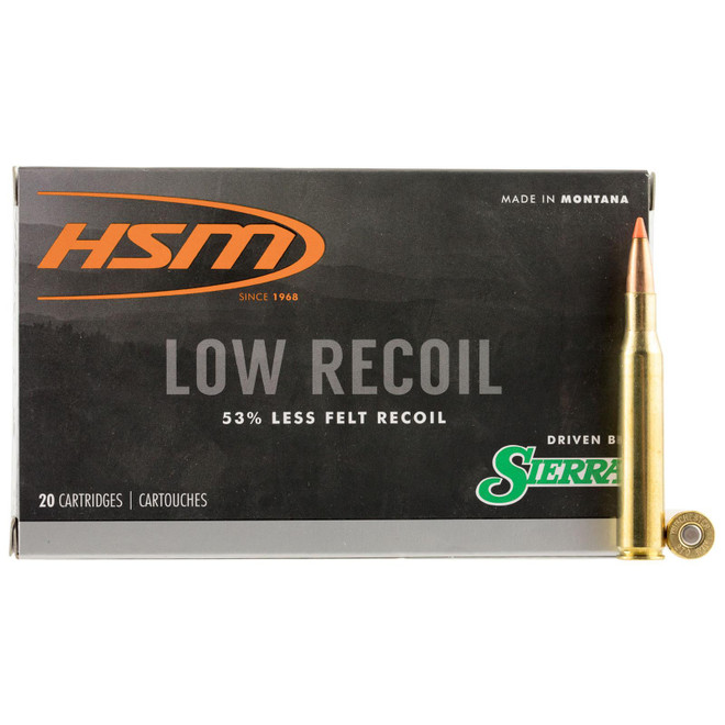 HSM 27014N Low Recoil 270 Win 130 gr Orange Polymer Tip 20 Per Box/ 20 Case