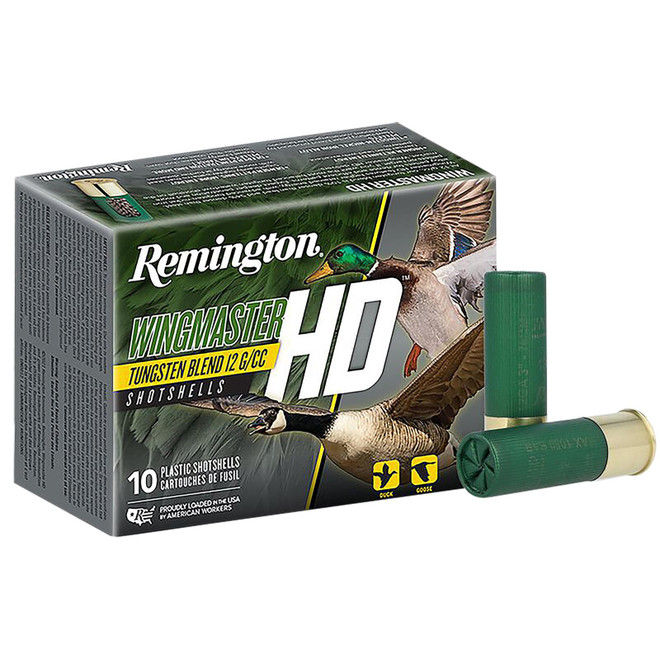 Remington Ammunition 20871 Wingmaster HD 12Gauge 3" 1 1/4oz 2Shot 10 Per Box/10 Case