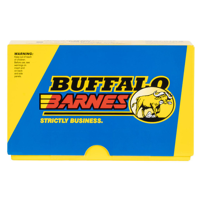 Buffalo Bore Ammunition 20F20 Buffalo-Barnes Strictly Business 38Special +P 110gr Barnes TAC-XP Lead Free 20 Per Box/12 Case