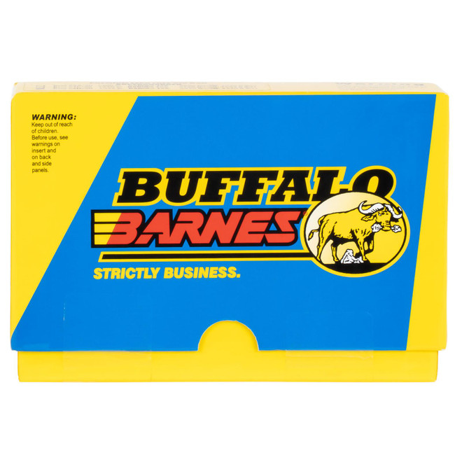 Buffalo Bore Ammunition 54D20 Buffalo-Barnes Strictly Business 375H&H Mag 235gr Barnes TSX Lead Free 20 Per Box/12 Case