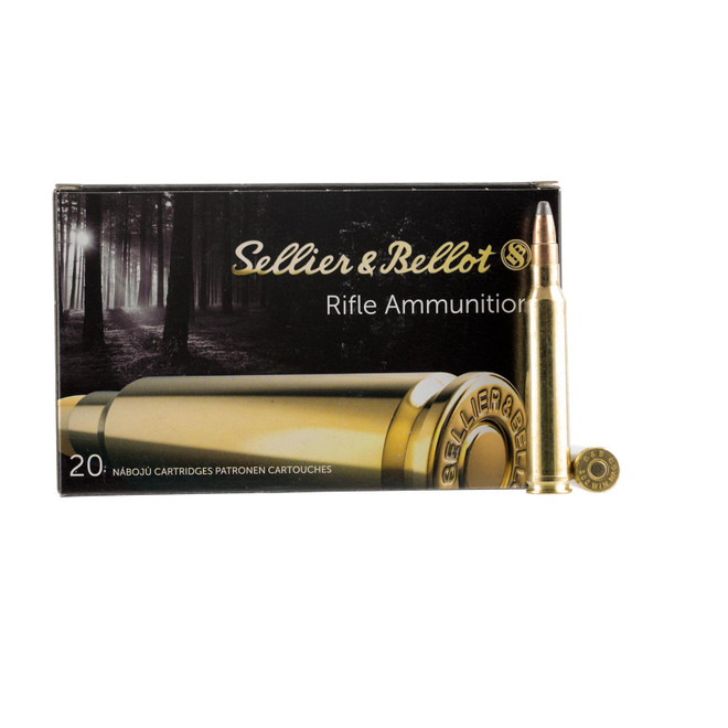 Sellier & Bellot SB300B Rifle 300WinMag 180gr Soft Point Cut Through Edge 20 Per Box/20 Case