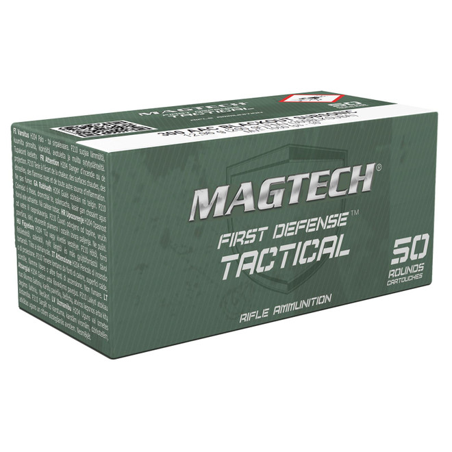 Magtech 300BLKSUBA Tactical/Training 300Blackout 200gr Full Metal Jacket Subsonic 50 Per Box/20 Case