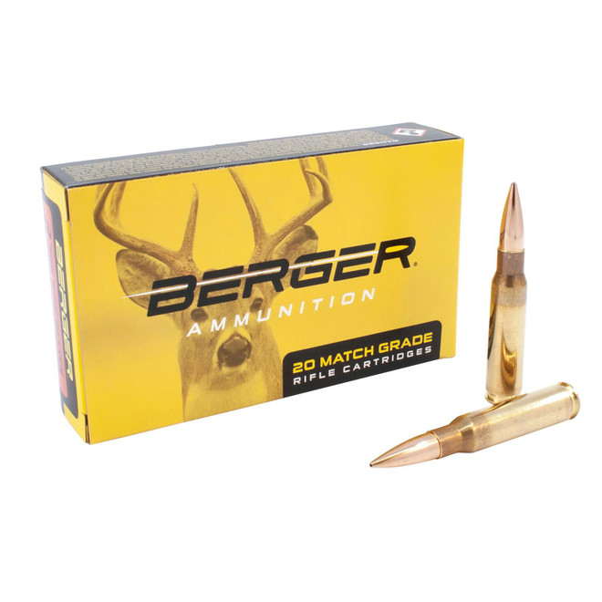 Berger Bullets 60040 Classic Hunter 308Win 168gr Hybrid Boat Tail 20 Per Box/10 Case