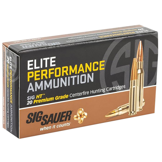 Sig Sauer E270H120 Elite Copper Hunting 270Win 130gr Copper Solid 20 Per Box/10 Case