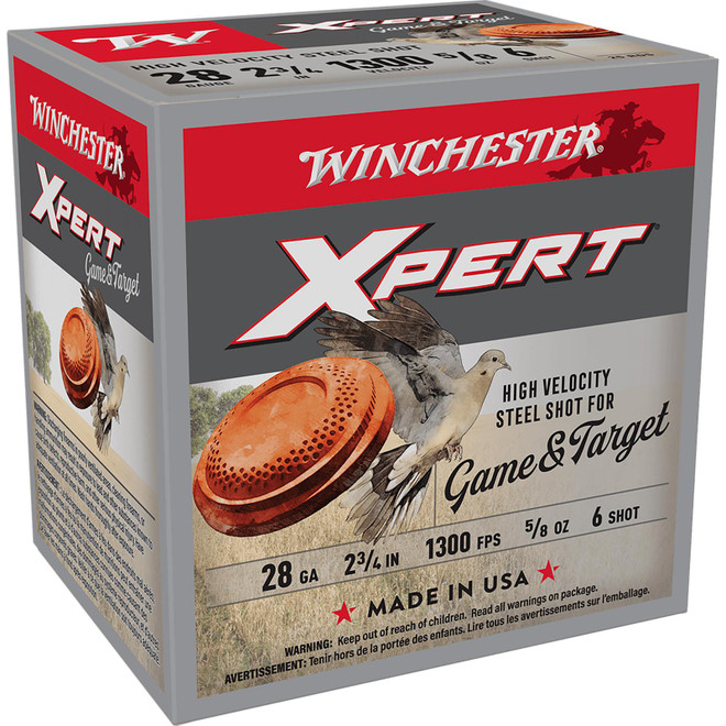 Winchester Ammo WE28GT6 Super X Xpert High Velocity 28Gauge 2.75" 5/8oz 6Shot 25 Per Box/10 Case
