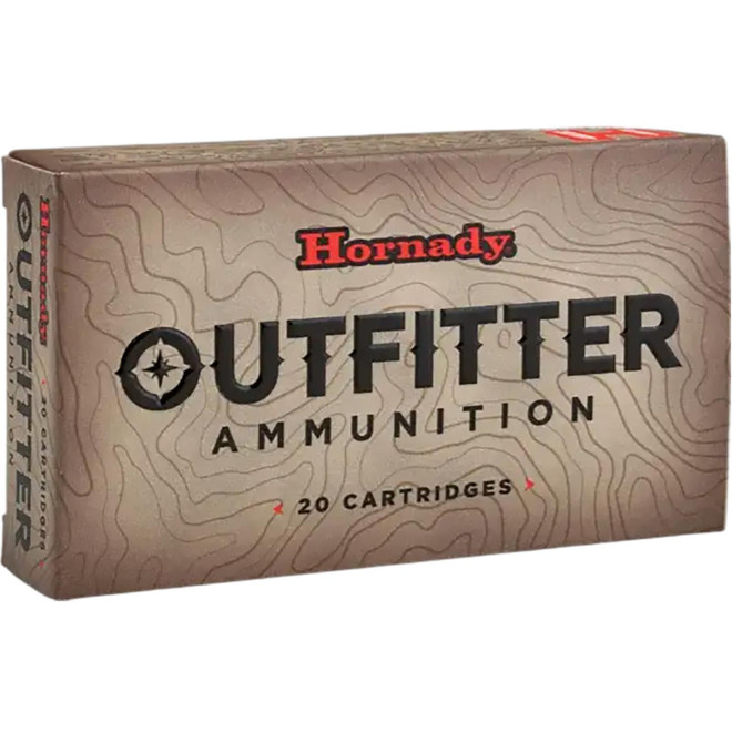 Hornady 809864 Outfitter 308Win 165gr Copper Alloy eXpanding 20 Per Box/10 Case