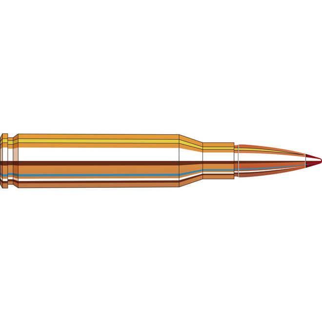 Hornady 805764 Superformance 7mm-08Rem 139gr Copper Alloy eXpanding 20 Per Box/10 Case