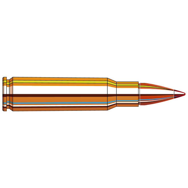 Hornady 834814 Custom 6.8mmRem SPC 100gr CX 20 Per Box/10 Case