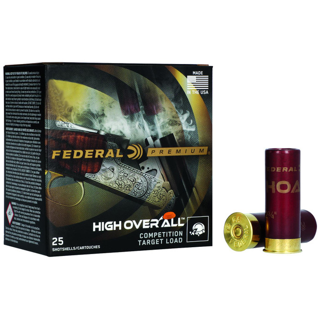Federal HOA2075 Premium High Over All 20Gauge 2.75" 7/8oz 7.5Shot 25 Per Box/10 Case
