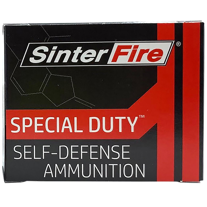 SinterFire Inc SF40125SD Special Duty (SD) 40S&W 125gr Lead Free Frangible Hollow Point 20 Per Box/10 Case
