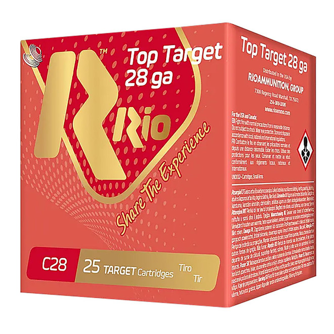 Rio Ammunition RCHV286 Game Load 28Gauge 2.75" 1oz 6Shot 25 Per Box/10 Case