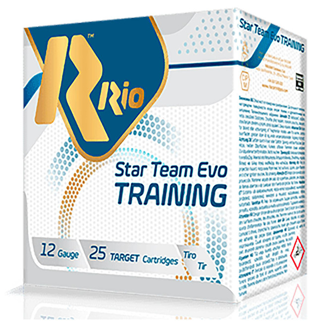 Rio Ammunition STT32X8 Star Team EVO 12 Gauge 2.75" 1 1/8 oz 8 Shot 25 Per Box/ 10 Cs
