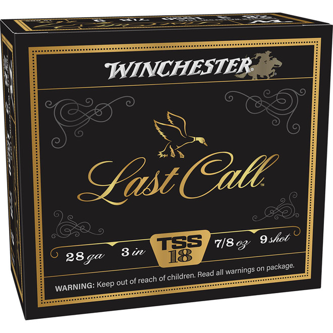Winchester Ammo LCTSS2839 Last Call 28Gauge 3" 7/8oz Tungsten 9Shot 10 Per Box/10 Case