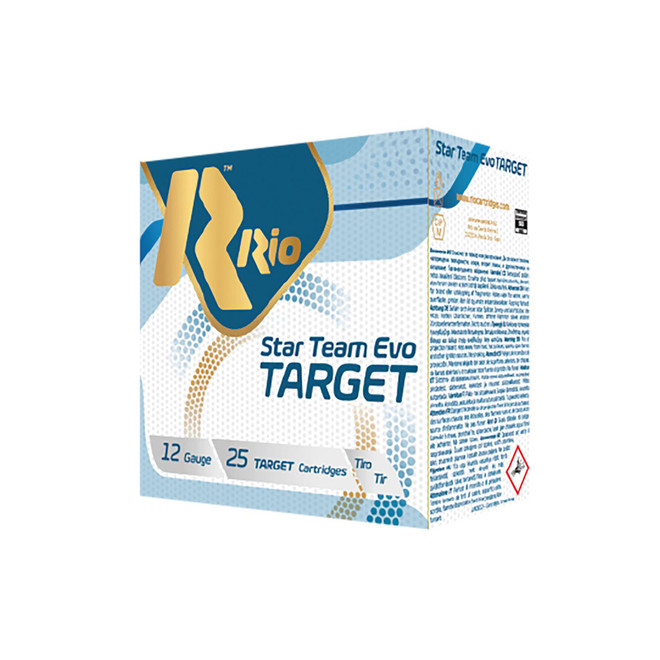 Rio Ammunition STT28LT9 Star Team EVO Target 12Gauge 2.75" 1oz 9Shot 25 Per Box/10 Case