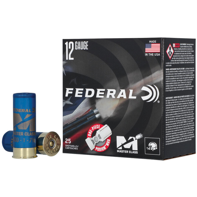 Federal MC12HC175 Master Class 12Gauge 2.75" 1oz 7.5Shot 25 Per Box/10 Case
