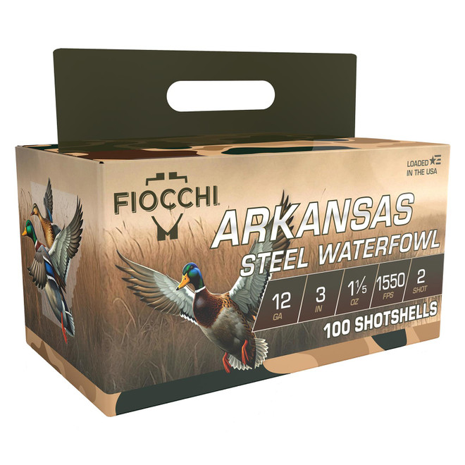 Fiocchi 123ADS2 12Gauge 3" 1 1/5oz 2Shot 100 Per Box/2 Case