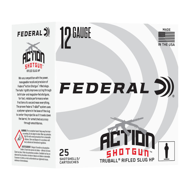 Federal AS12HLRS 12Gauge 2.75" 25 Per Box/10 Case