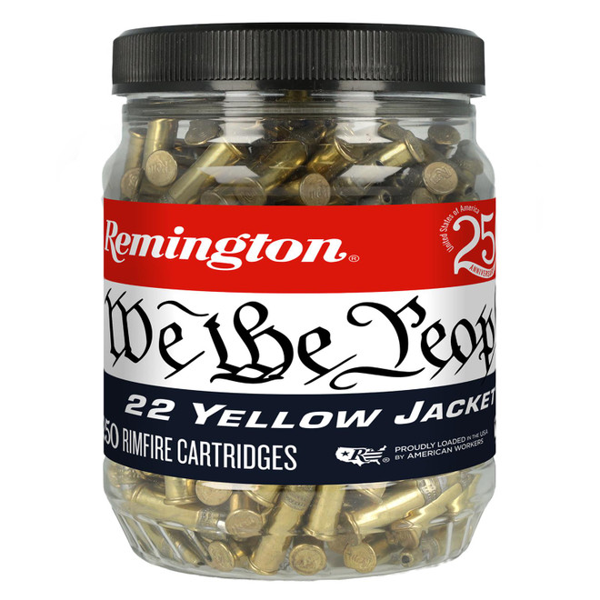 Remington Ammunition 21387 Yellow Jacket 22LR 33gr 250 Per Box/10 Case