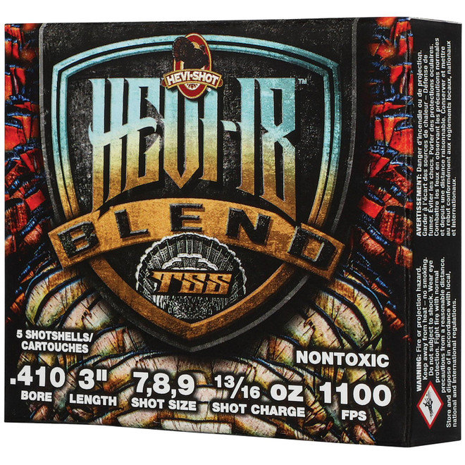 HEVI-Shot HS1079 HEVI-18 Blend 410Gauge 3" 13/16oz 7/8/9Shot