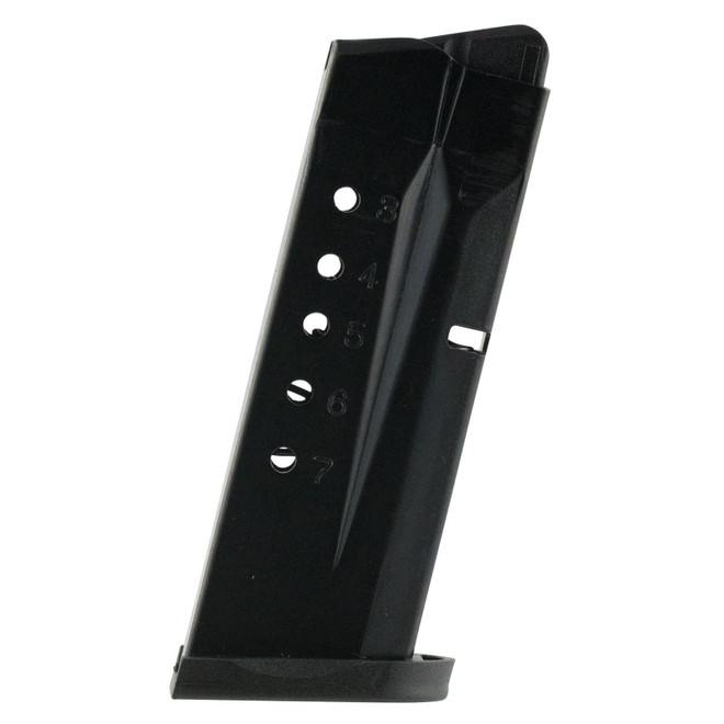ProMag SMI26 Standard 7rd 9mm Luger Fits S&W M&P Shield Blued Steel