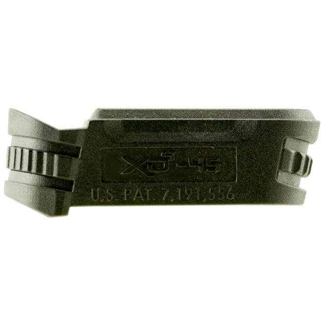 Springfield Armory XDS5002M Backstrap Sleeve made of Polymer with Black Finish & 1 Piece Design for 45 ACP Springfield XD-S with #2 Backstrap & 3.30"-4" Barrel