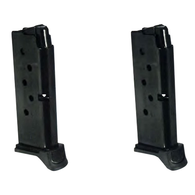Ruger 90644 LCP II Value Pack 6rd 380 ACP Fits Ruger LCP/LCP II Blued Steel 2 Per Pack