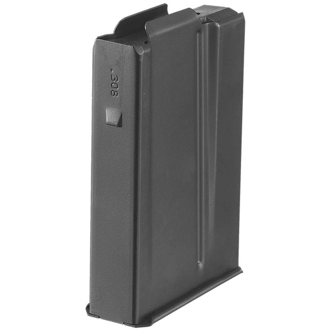 Ruger 90353 Scout 10rd Magazine Fits Ruger Precision/Scout 243 Win/308 Win/450 Bushmaster/6.5 Creedmoor Black Steel