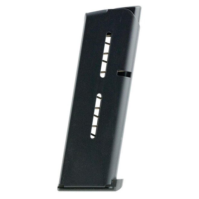 Wilson Combat 47OXCB 1911 7rd Detachable w/ Lo-Profile Steel Floor Plate 45 ACP Black Stainless Steel