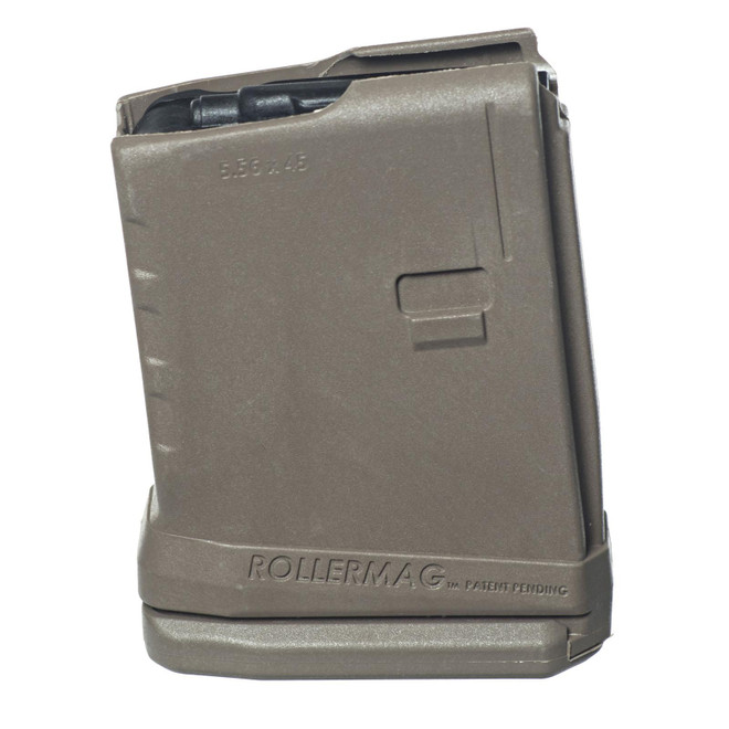 ProMag RM10FDE Standard 10rd Detachable w/Roller Follower 5.56x45mm Fits AR-15 Flat Dark Earth DuPont Zytel Polymer
