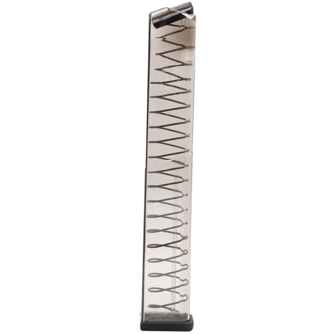 ETS Group GLK2130 Pistol Mags 30rd Extended 45 ACP Compatible w/Glock 21/30/41 Clear Polymer