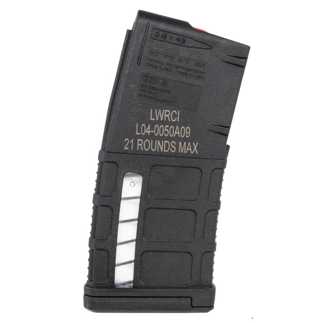 LWRC 2000123A01 PMAG Black Detachable 20rd 6.8 SPC for LWRC SIX8