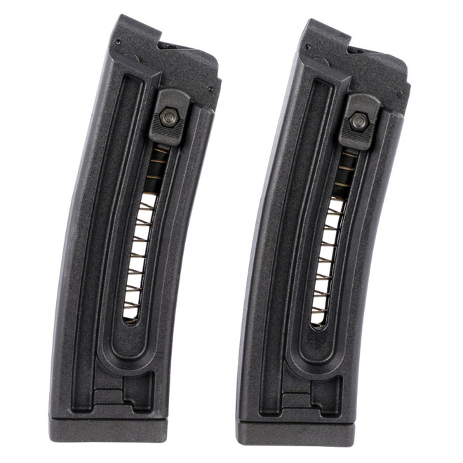 GSG GERMGSG16TP10 OEM Black Detachable 10rd 22 LR for GSG 16 2 Per Pack