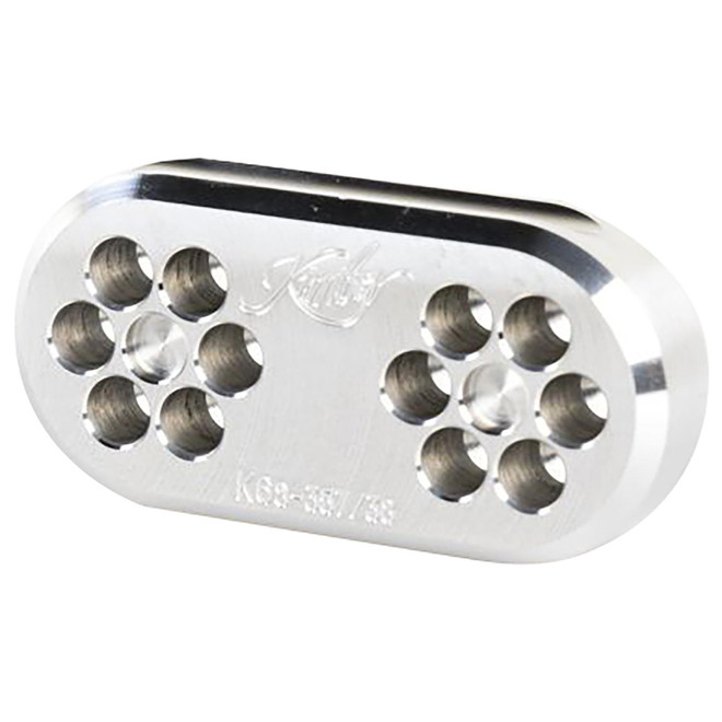 Kimber Mfg.,inc 4100022 K6S 2 Position Loading Station Compatible w/ 38 Special/357 Magnum Silver Aluminum
