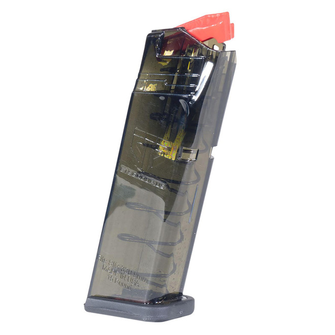 ETS Group OMGSG932015 Omega 15rd 9mm Fits Sig P320 Translucent Smoke