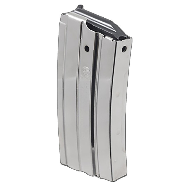 Ruger 90013 20rd 223 Rem Fits AR Platform Silver Nickel