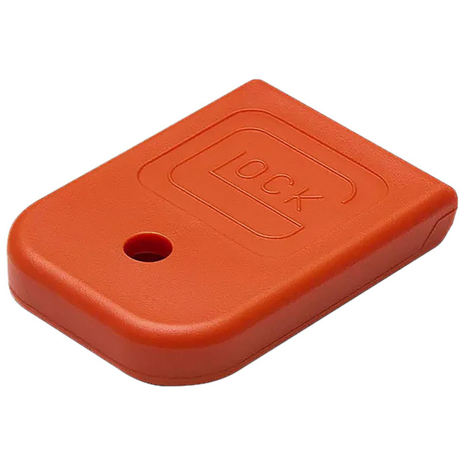 Glock 50965 Floor Plate Fits Glock 17/19/19X/22/23/24/26 Orange Polymer