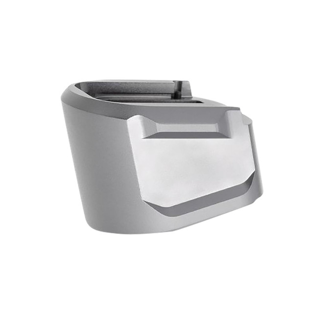 Tyrant CNC TDECHEMAGEX17GREY Magazine Extension 9mm Fits Springfield Echelon 5rd Grey Aluminum