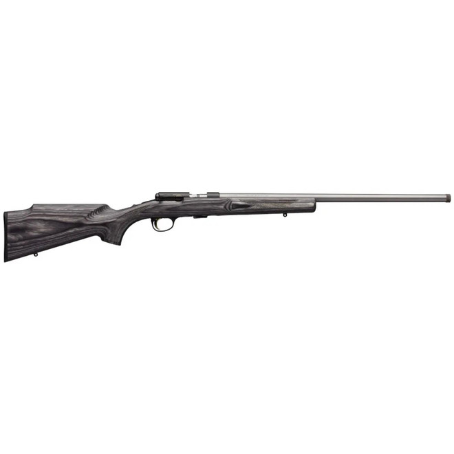 Browning 025236204 T-Bolt Target/Varmint SR 22 WMR 10+1 22" Threaded Varmint Barrel, Polished Blued Steel Receiver, Satin Gray Laminate Stock, Pachmayr Decelerator Recoil Pad, Optics Ready