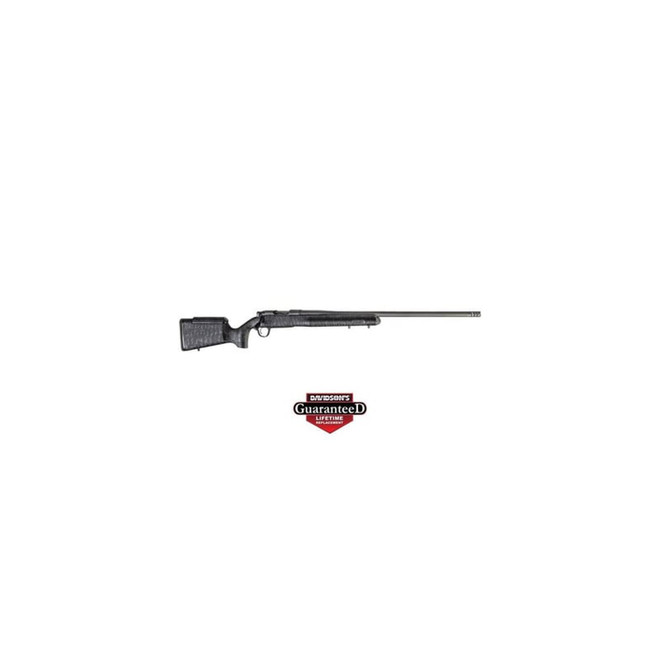 Christensen Arms 8010201600 Mesa Long Range 300 PRC 3+1 26" Threaded Barrel, Tungsten Gray Cerakote, Black with Gray Webbing Stock