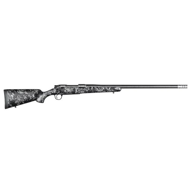 Christensen Arms 8010614100 Ridgeline FFT 280 Ackley Improved 3+1 22" Carbon Fiber/Threaded Barrel, Stainless Steel, Black with Gray Accents Stock