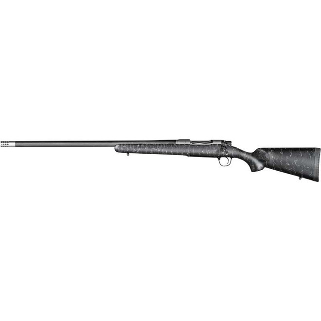 Christensen Arms 8010618200 Ridgeline FFT 300 Win Mag 3+1 22" Carbon Fiber/Threaded Barrel, Stainless Steel, Black with Gray Accents Stock, Left Hand
