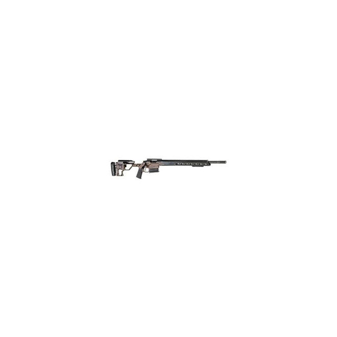 Christensen Arms 8010300802 Modern Precision 308 Win 24" Threaded Carbon Fiber Barrel 5+1, Black Nitride Finish, Desert Brown Anodized Folding Stock, Polymer Grip
