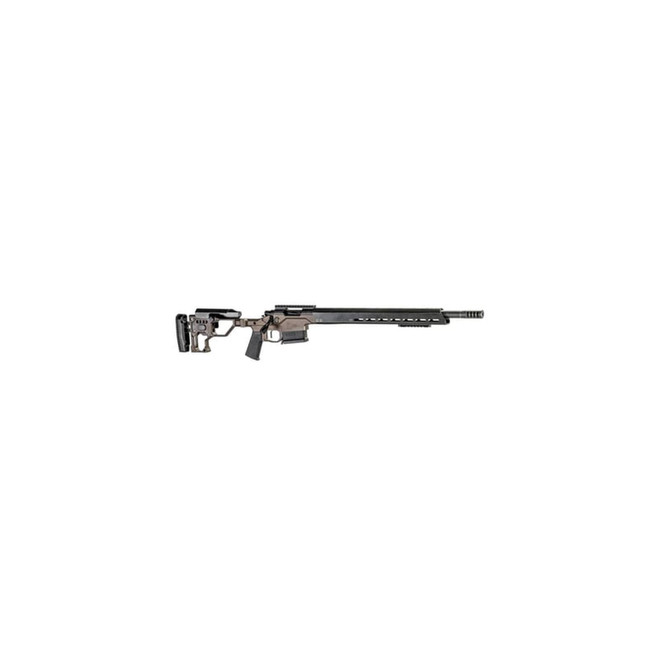 Christensen Arms 8010302000 Modern Precision 6mm Creedmoor 24" Threaded Carbon Fiber Barrel 5+1, Black Nitride Finish, Desert Brown Anodized Folding Stock, Polymer Grip