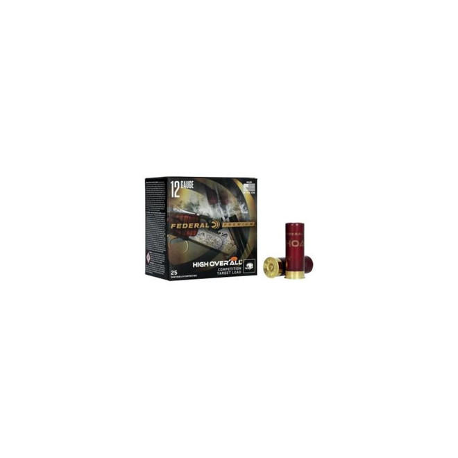 Federal HOA12H8 Premium High Over All 12Gauge 2.75" 1 1/8oz 8Shot 25 Per Box/10 Case