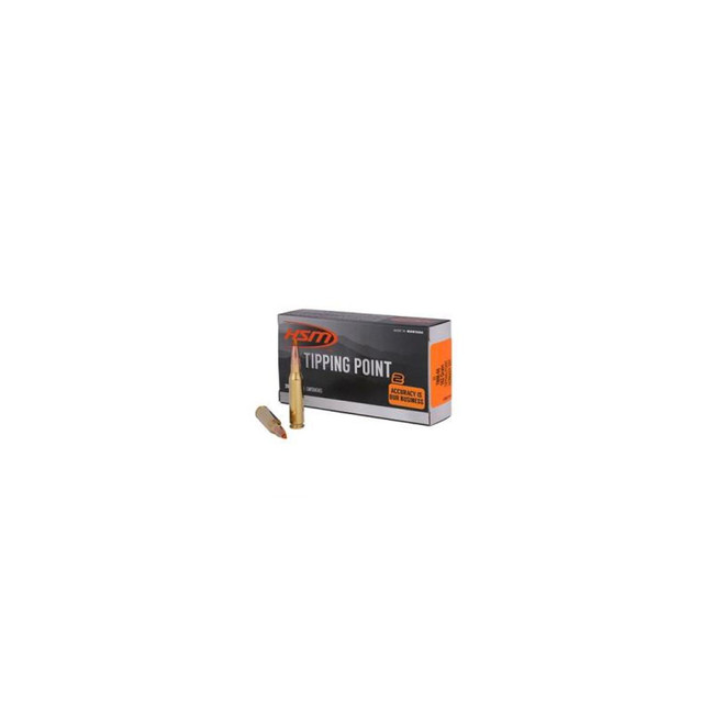 HSM 7MM0812N Tipping Point Super Shock Tip 7mm-08 Rem 162 gr Hornady SST 20 Per Box/ 25 Case