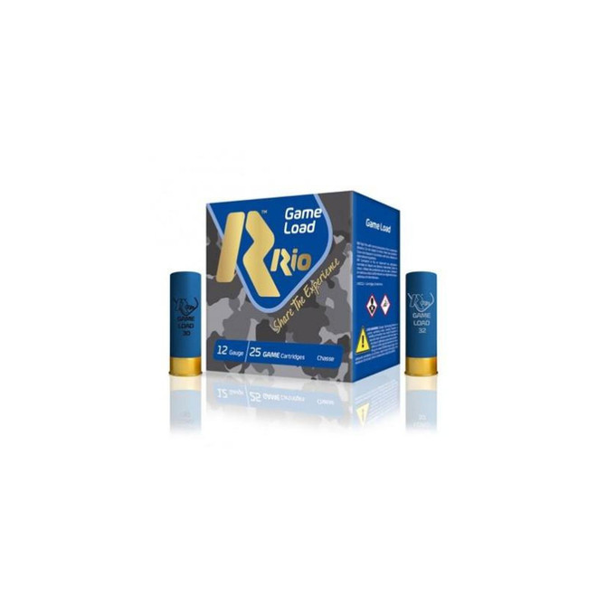 Rio Ammunition TGHV368 Texas Game Load High Velocity 12Gauge 2.75" 1 1/4oz 8Shot 25 Per Box/10 Case