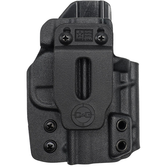 C&G Holsters 0952100 Covert IWB Black Kydex Belt Clip Fits Springfield Hellcat Right Hand